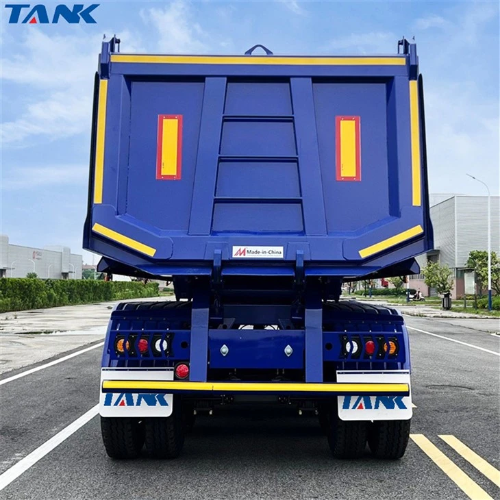 4 Axle Rear Dump Semi Trailer